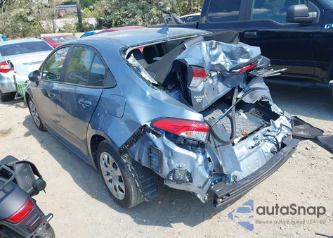 2025 Toyota Corolla Le z USA, uszkodzony, nr VIN 5YFB4MDE0SP271935